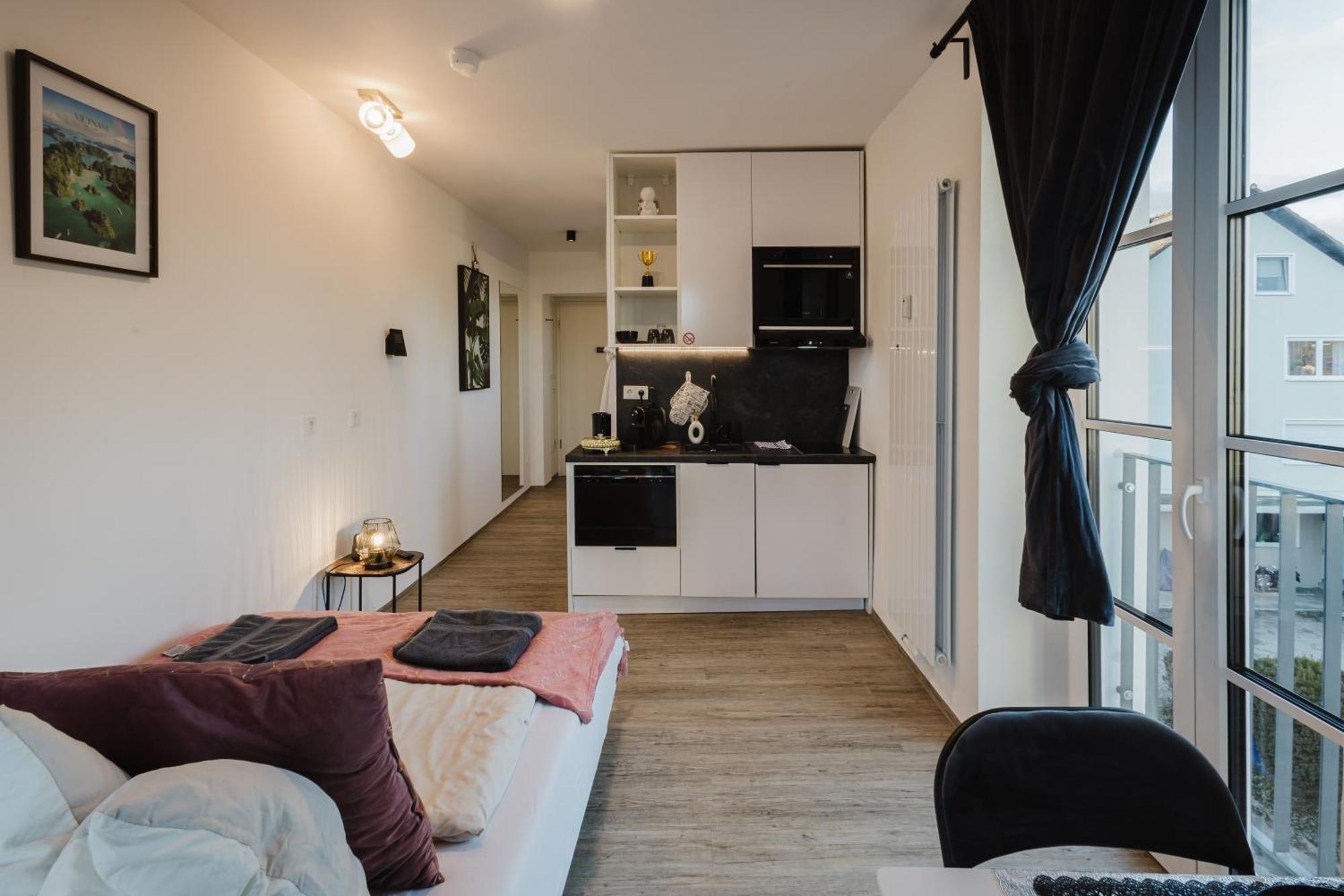 24-7 Living Room Passau - Cozy - Balcony - Kitchen Tiefenbach  Exterior foto